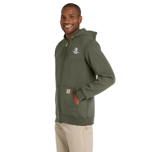 Carhartt Midweight Hooded Zip-Front Sweatshirt - ON DEMAND image thumbnail