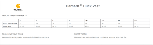 Carhartt Duck Vest - ON DEMAND image thumbnail
