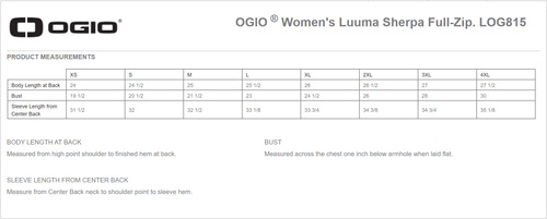 OGIO Women's Luuma Sherpa Full-Zip - ON DEMAND image thumbnail