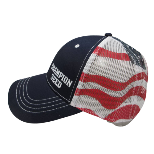 Navy Chino Twill Flag Cap image thumbnail