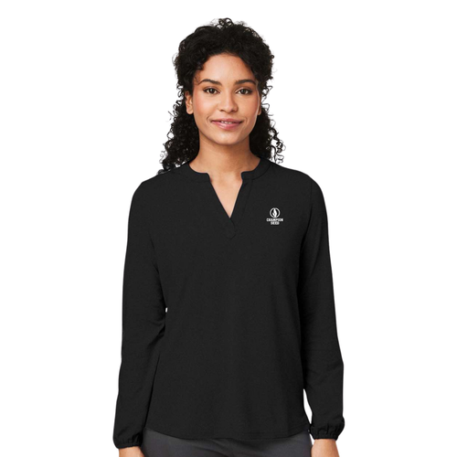 Women's Raleigh Half-Placket Knit Top - ON DEMAND image thumbnail
