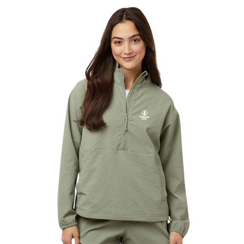 Columbia Women's Sucker for Summer Half-Zip Pullover - ON DEMAND image thumbnail