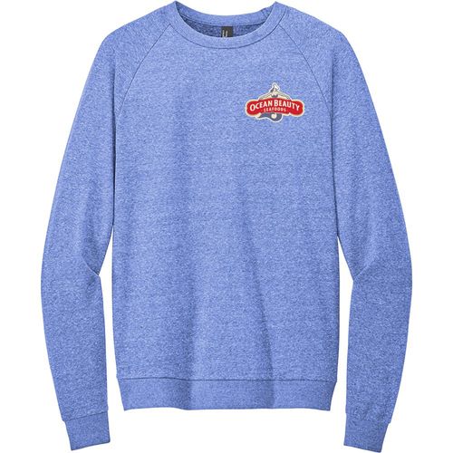 District® Unisex Lightweight Tri-Fleece Crewneck Sweatshirt image thumbnail