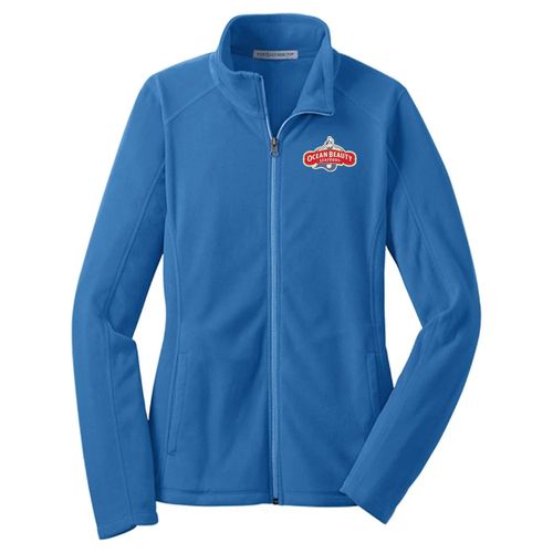 Port Authority® Women's Lightweight Microfleece Full-Zip Jacket image thumbnail