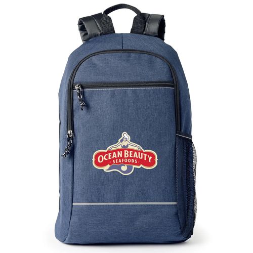 Heathered Backpack with Reflective Trim image thumbnail