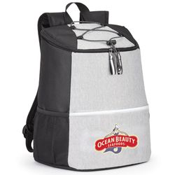 Image of 12-Can Backpack Cooler with Reflective Trim