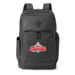 Image of 15" Computer/Laptop Water-Resistant Backpack with Trolley Strap