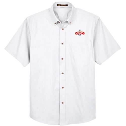 Harriton® Easy Blend™ Men's Short-Sleeve Twill Shirt  image thumbnail