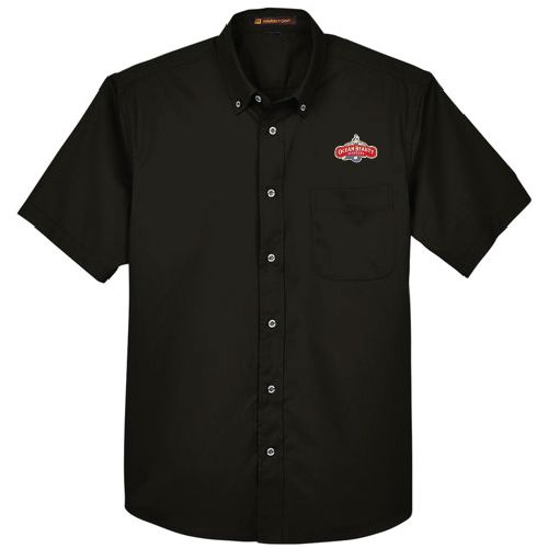 Harriton® Easy Blend™ Men's Short-Sleeve Twill Shirt  image thumbnail