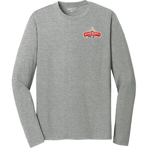 Sport-Tek® Unisex PosiCharge® RacerMesh® Long-Sleeved Performance Tee image thumbnail