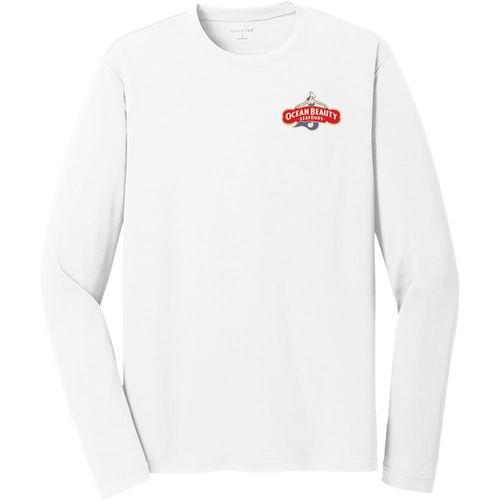 Sport-Tek® Unisex PosiCharge® RacerMesh® Long-Sleeved Performance Tee image thumbnail