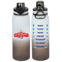 Image of Ombre Tritan™ Water Bottle with Hydration Design- 32-Oz. 