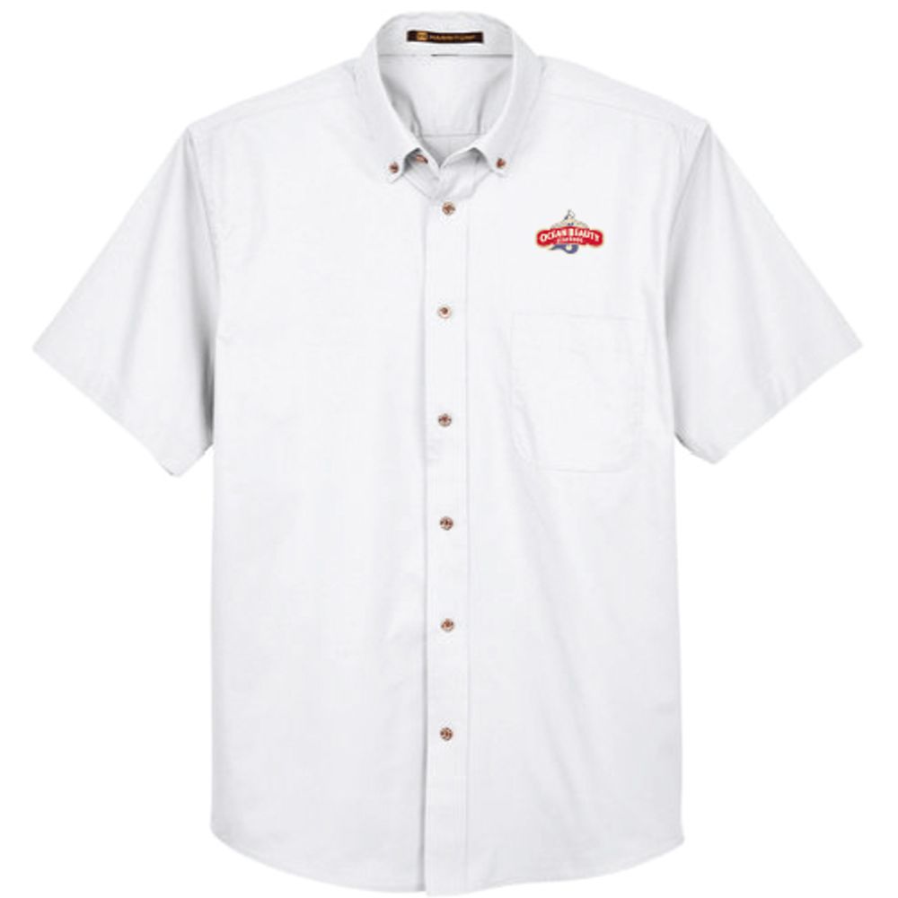 Harriton® Easy Blend™ Men's Short-Sleeve Twill Shirt  primary image