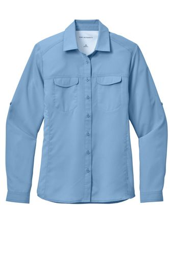 Port Authority Ladies Long Sleeve UV Daybreak Shirt LW960 image thumbnail