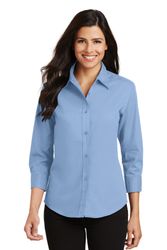 Image of Port Authority Ladies 3/4-Sleeve Easy Care Shirt. L612