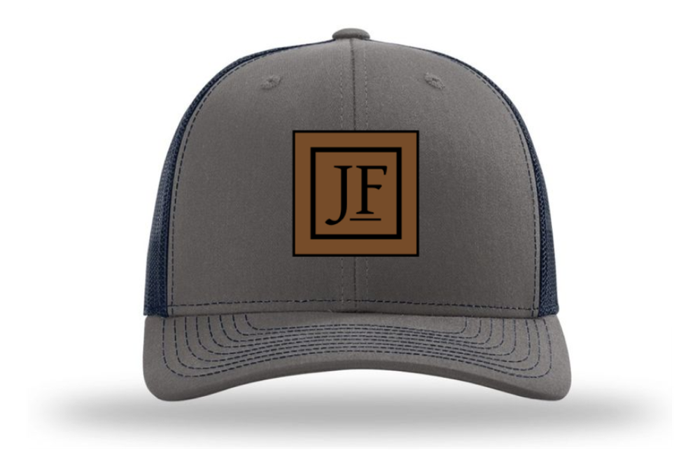 Richardson Snapback Trucker w/ Leather Patch  primary image