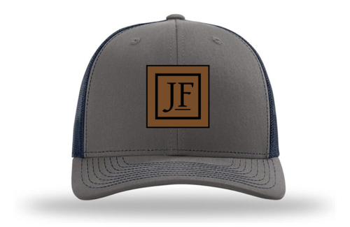 Richardson Snapback Trucker w/ Leather Patch  image thumbnail