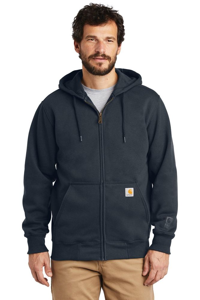 Carhartt Rain Defender Paxton Heavyweight Hooded Zip-Front Sweatshirt. CT100614 primary image
