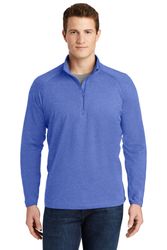 Image of Sport-Tek® Sport-Wick® Stretch 1/2-Zip Pullover. ST850