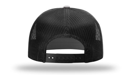 Richardson Five-Panel Trucker Cap w/ Leather Patch - 112FP image thumbnail