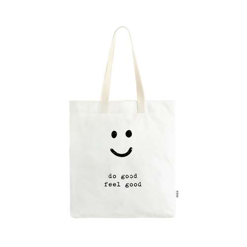 Do Good, Feel Good Organic Cotton Tote image thumbnail