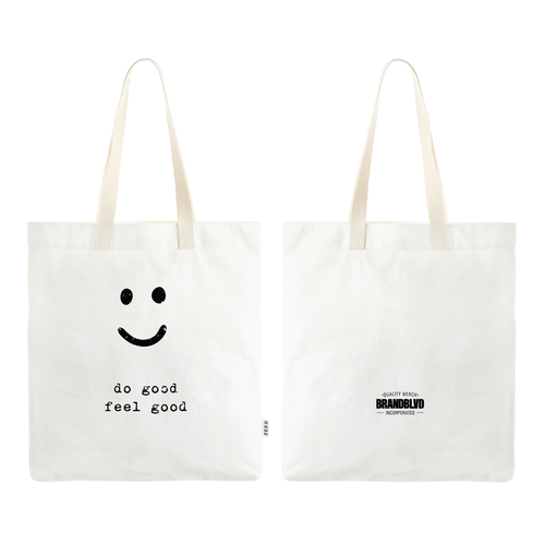 Do Good, Feel Good Organic Cotton Tote image thumbnail