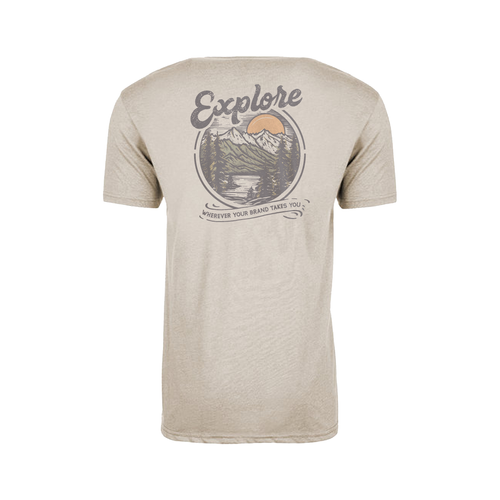 Unisex Explore Crewneck T-Shirt image thumbnail
