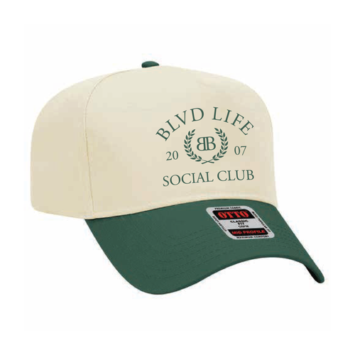 Social Club 5 Panel Baseball Hat image thumbnail