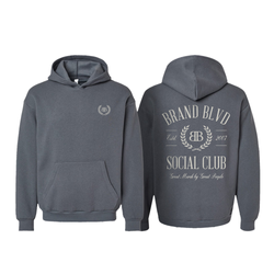 Image of Social Club Hoodie - Asphalt