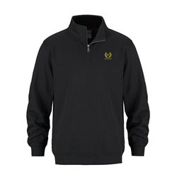Image of Flux Quarter Zip - Black