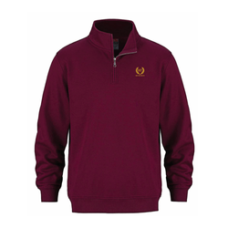 Image of Flux Quarter Zip - Maroon