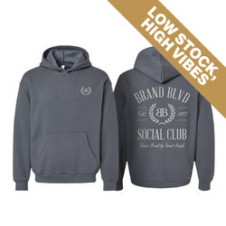 Image of Social Club Hoodie - Asphalt