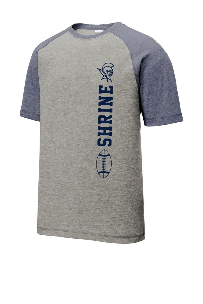 Sport-Tek PosiCharge Tri-Blend Wicking Raglan Tee primary image