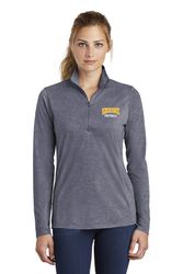 Image of Sport-Tek Ladies PosiCharge Tri-Blend Wicking 1/4-Zip Pullover