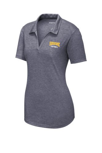 Sport-Tek Ladies PosiCharge Tri-Blend Wicking Polo image thumbnail