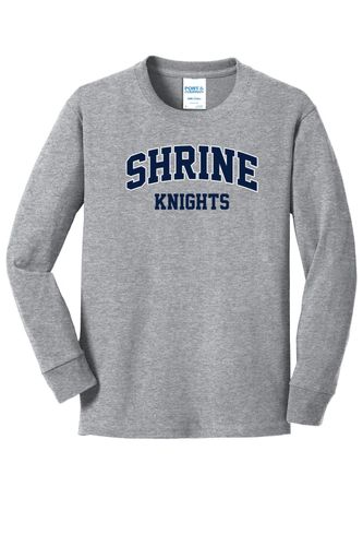 Port & Company Youth Long Sleeve Core Cotton Tee image thumbnail