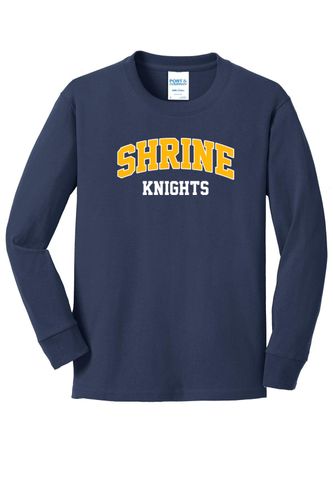 Port & Company Youth Long Sleeve Core Cotton Tee image thumbnail