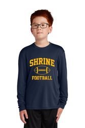 Image of Sport-Tek Youth Long Sleeve PosiCharge Competitor Tee