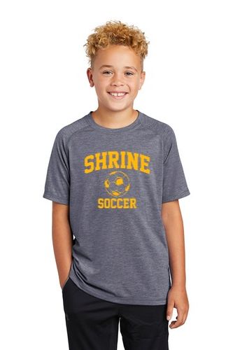 Sport-Tek Youth PosiCharge Tri-Blend Wicking Raglan Tee image thumbnail