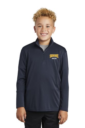 Sport-Tek Youth PosiCharge Competitor 1/4-Zip Pullover image thumbnail