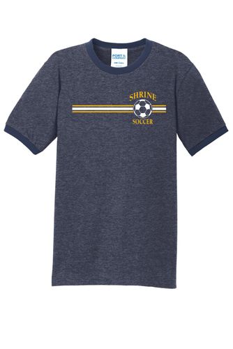 Port & Company Core Cotton Ringer Tee image thumbnail