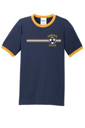 Image of Port & Company Core Cotton Ringer Tee