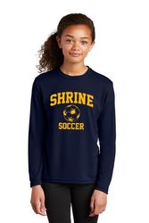 Image of Sport-Tek Youth Long Sleeve PosiCharge Competitor Tee