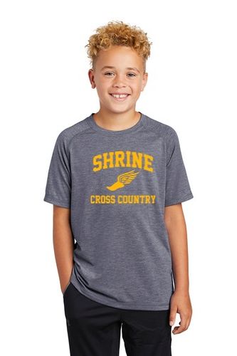 Sport-Tek Youth PosiCharge Tri-Blend Wicking Raglan Tee image thumbnail