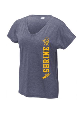 Sport-Tek Ladies PosiCharge Tri-Blend Wicking Dolman Tee image thumbnail
