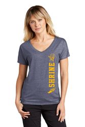 Image of Sport-Tek Ladies PosiCharge Tri-Blend Wicking Dolman Tee