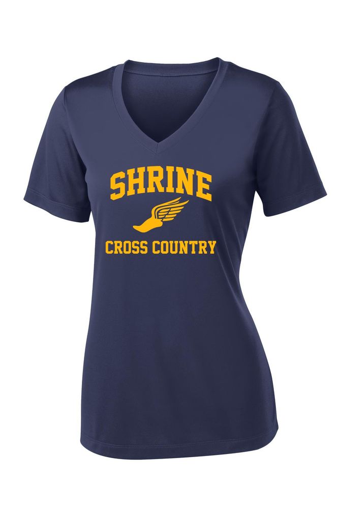 Sport-Tek Ladies PosiCharge Competitor V-Neck Tee primary image