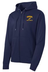 Image of Sport-Tek Sport-Wick Fleece Full-Zip Hooded Jacket