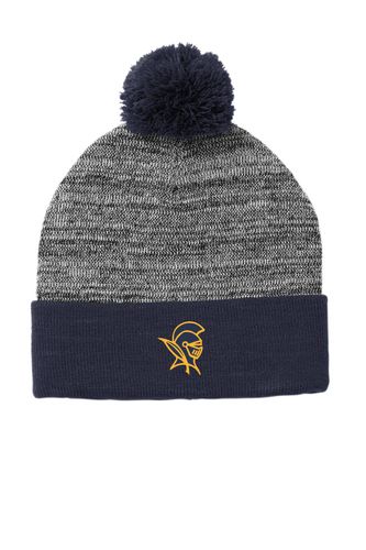 Sport-Tek Heather Pom Pom Beanie  image thumbnail