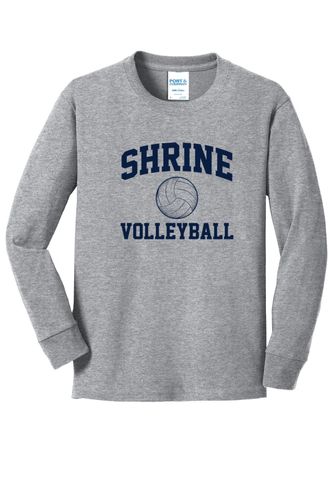Port & Company Youth Long Sleeve Core Cotton Tee image thumbnail